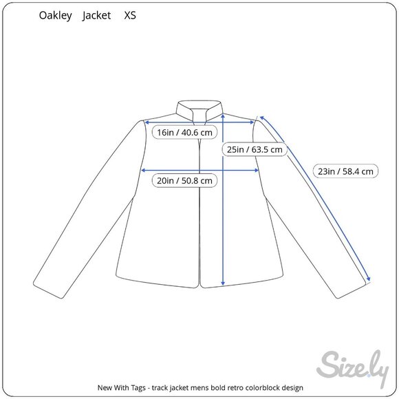 Oakley Mens Track Jacket Size XL NEW Nylon Full Zip Black Colorblock Athletic - Picture 7 of 9